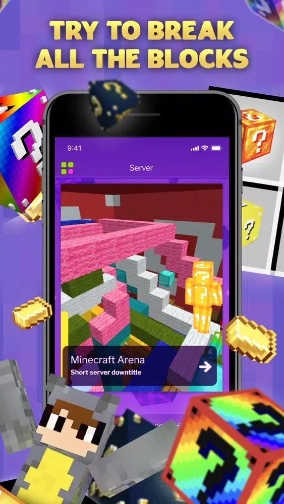 Lucky Block Mods for Minecraft سکرین شاٹس