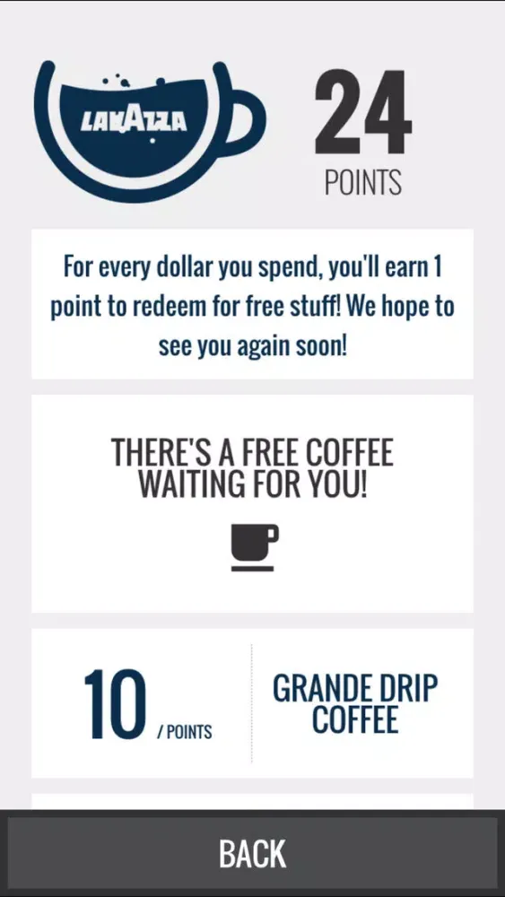 Lavazza Espression Screenshots