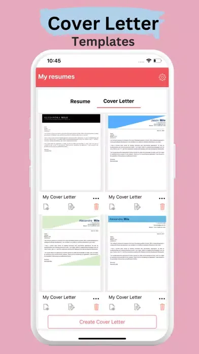 Resume Maker:AI resume builder स्क्रीनशॉट