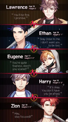 Dangerous Fellows:Otome Dating Screenshots