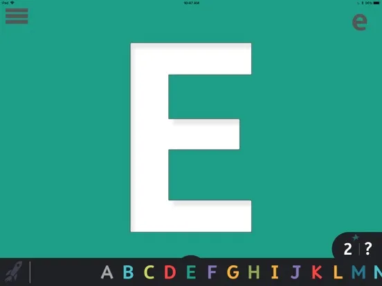 Ảnh chụp màn hình của Energetic Alpha iPad 