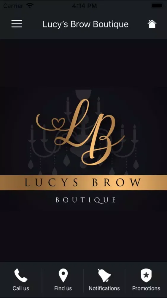 Zrzuty ekranu Lucy’s Brow Boutique