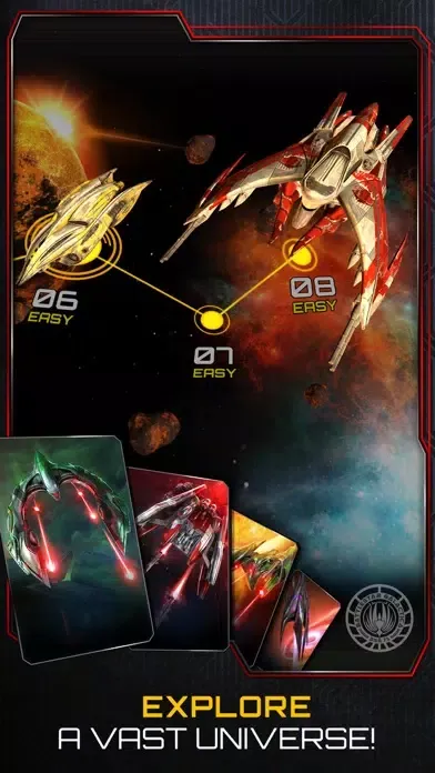 Capturas de tela do Battlestar Galactica: Squadrons™
