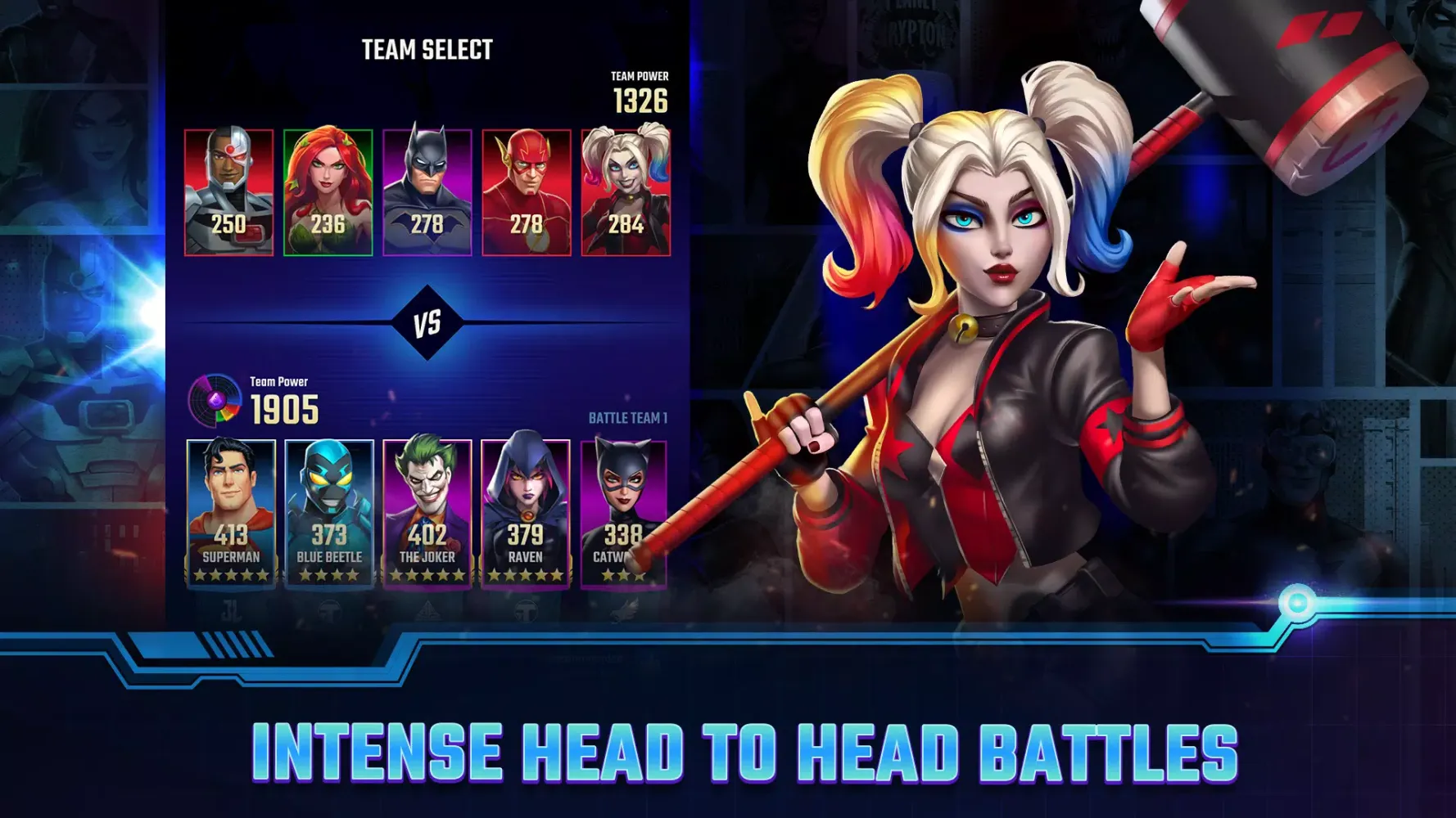 Ảnh chụp màn hình của DC Heroes & Villains: Match 3