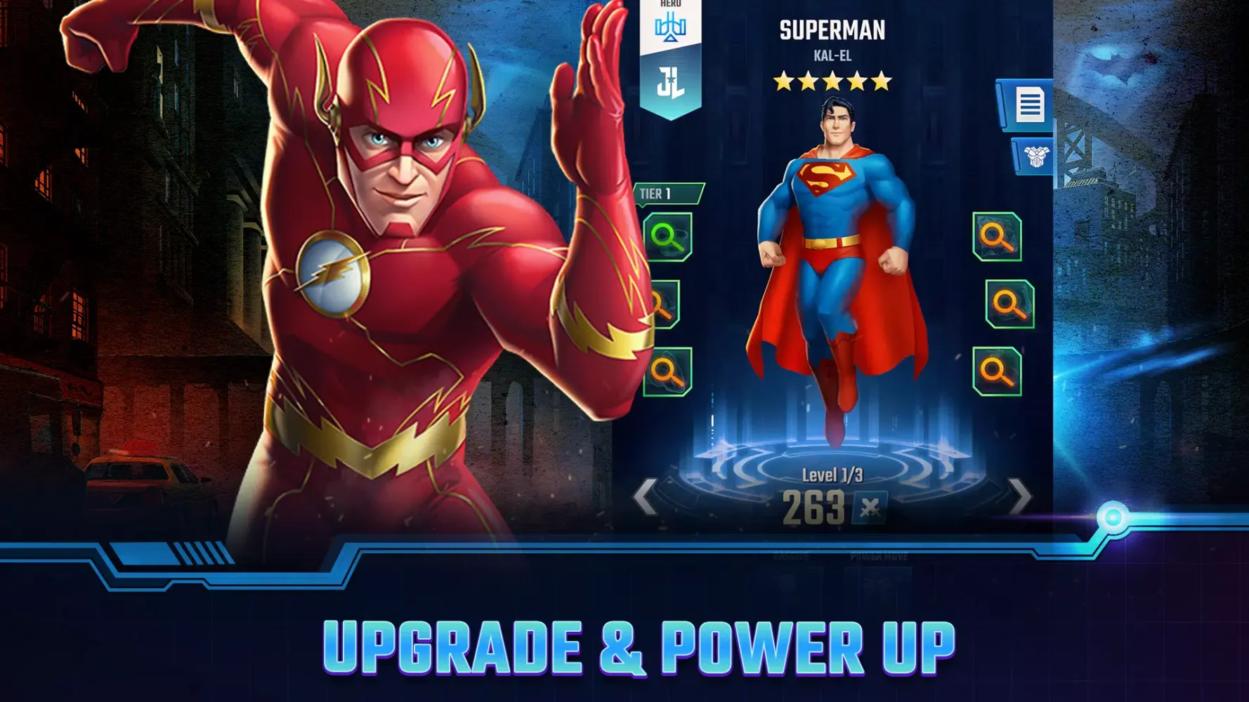 Ảnh chụp màn hình của DC Heroes & Villains: Match 3