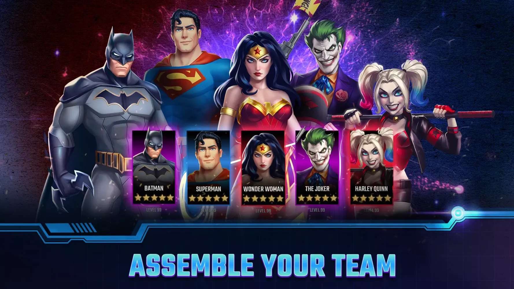 Ảnh chụp màn hình của DC Heroes & Villains: Match 3