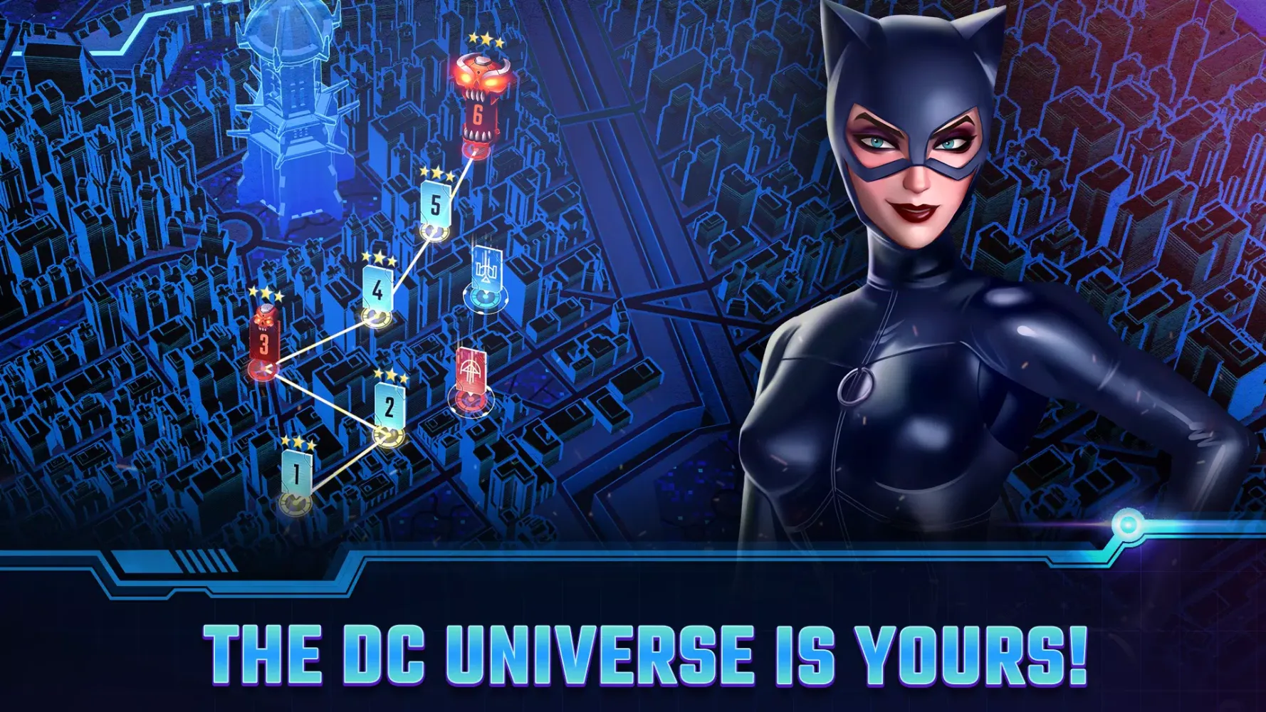 Ảnh chụp màn hình của DC Heroes & Villains: Match 3