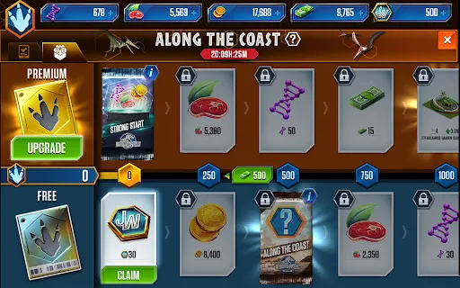 Ảnh chụp màn hình của Jurassic World™: The Game