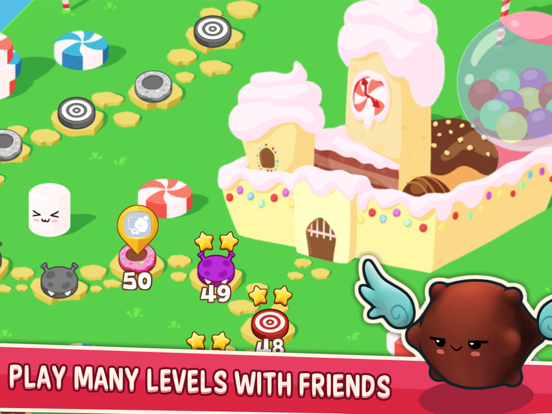Candy World Quest: Donut Toss Challenge iPad  স্ক্রিনশট