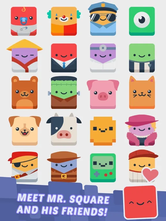 Capturas de pantalla de Mr. Square iPad 