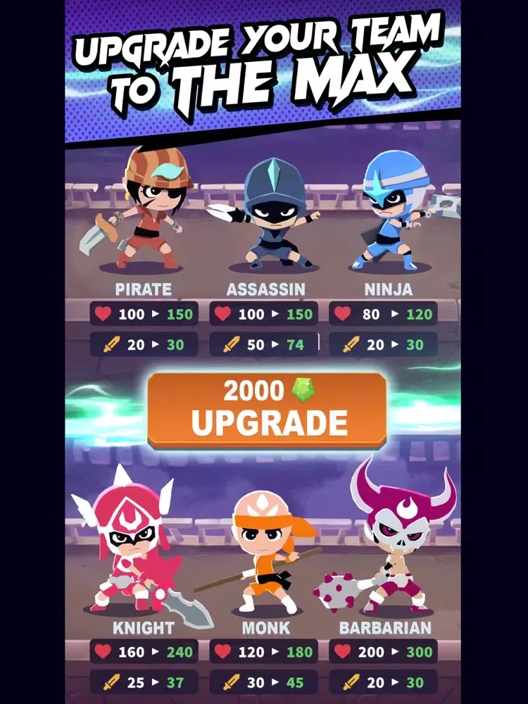 Auto Dungeon iPad  Screenshots