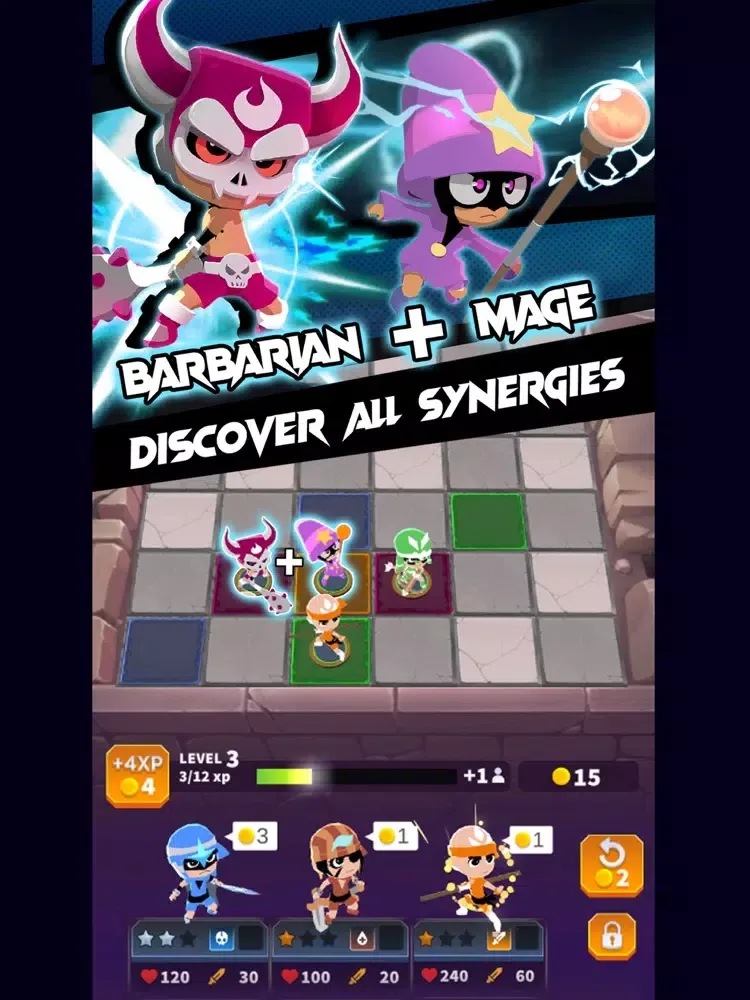 Auto Dungeon iPad  Screenshots