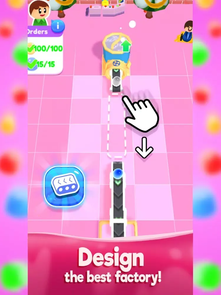 My Candy Factory iPad  Ekran Görüntüleri