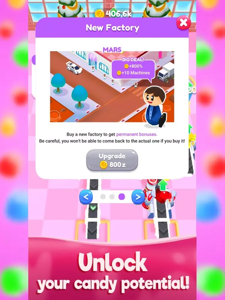 My Candy Factory iPad  Ekran Görüntüleri