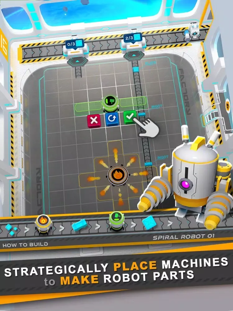 Capturas de pantalla de Space War Factory iPad 