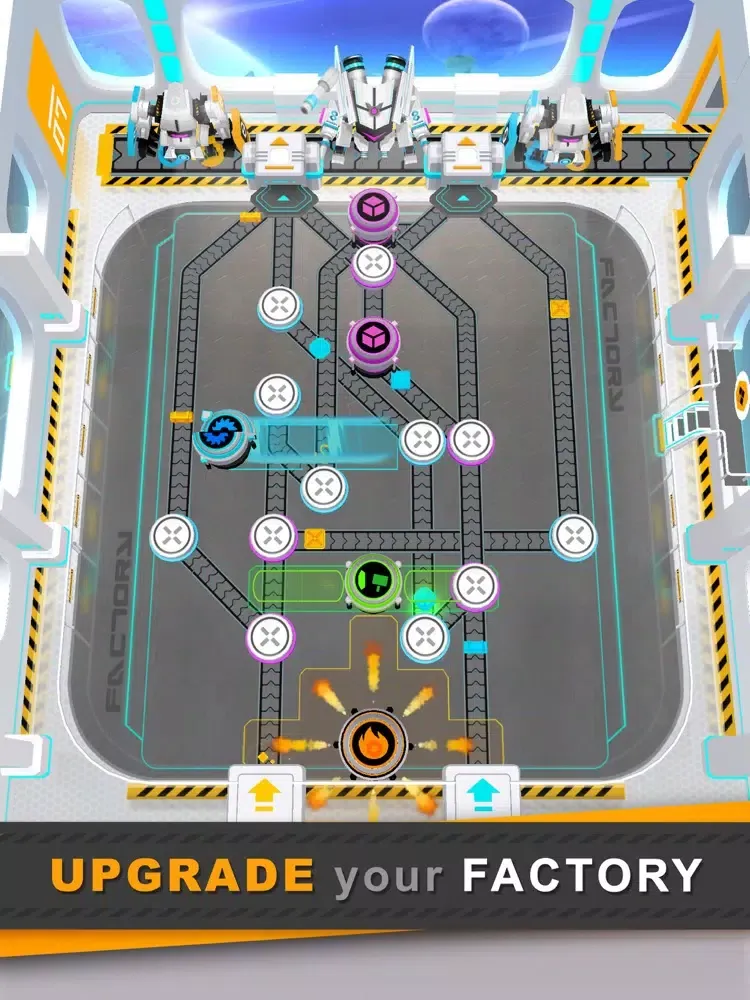 Capturas de pantalla de Space War Factory iPad 
