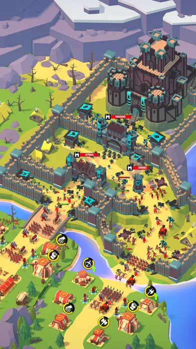 Idle Siege: Army Tycoon Game应用截图