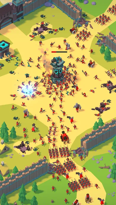 Idle Siege: Army Tycoon Game应用截图
