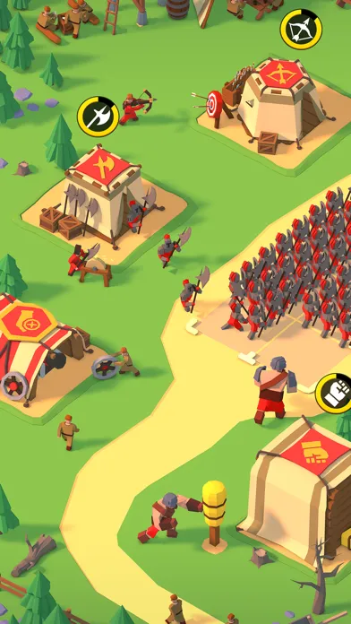 Idle Siege: Army Tycoon Game应用截图