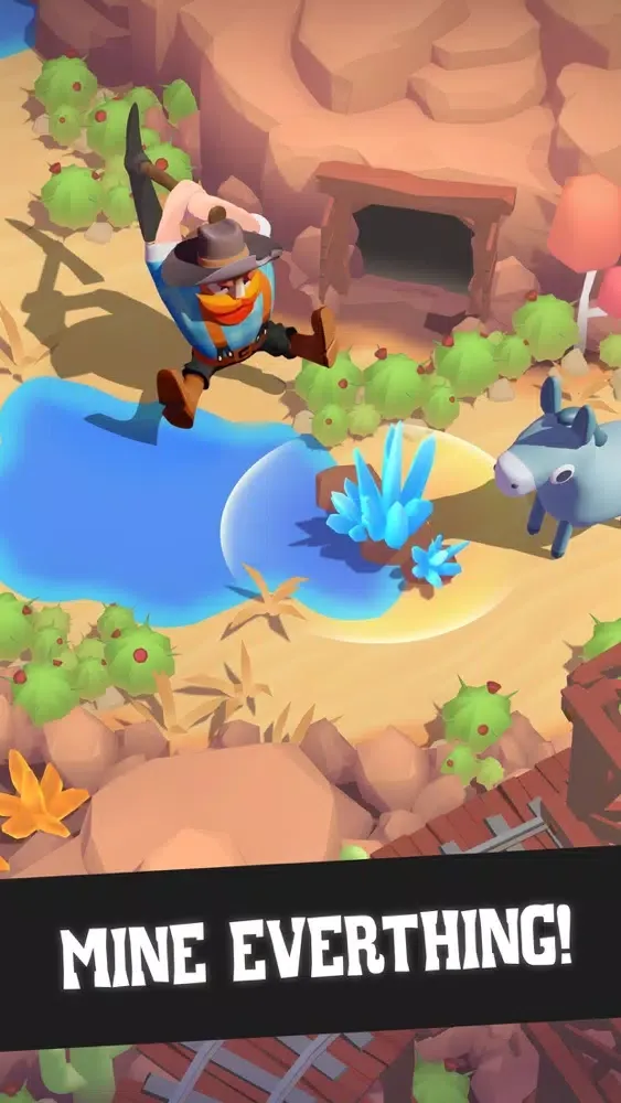 Tangkapan skrin Mining Frenzy
