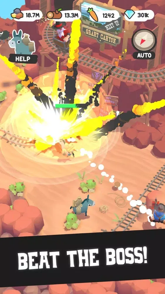 Tangkapan skrin Mining Frenzy