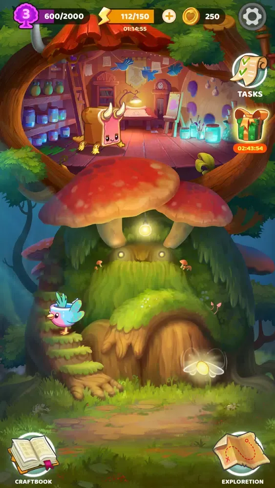 Ảnh chụp màn hình của Oddsters: Idle Adventure