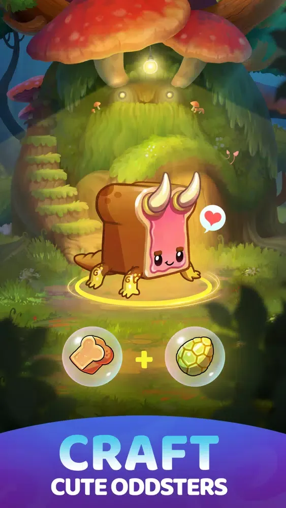Ảnh chụp màn hình của Oddsters: Idle Adventure