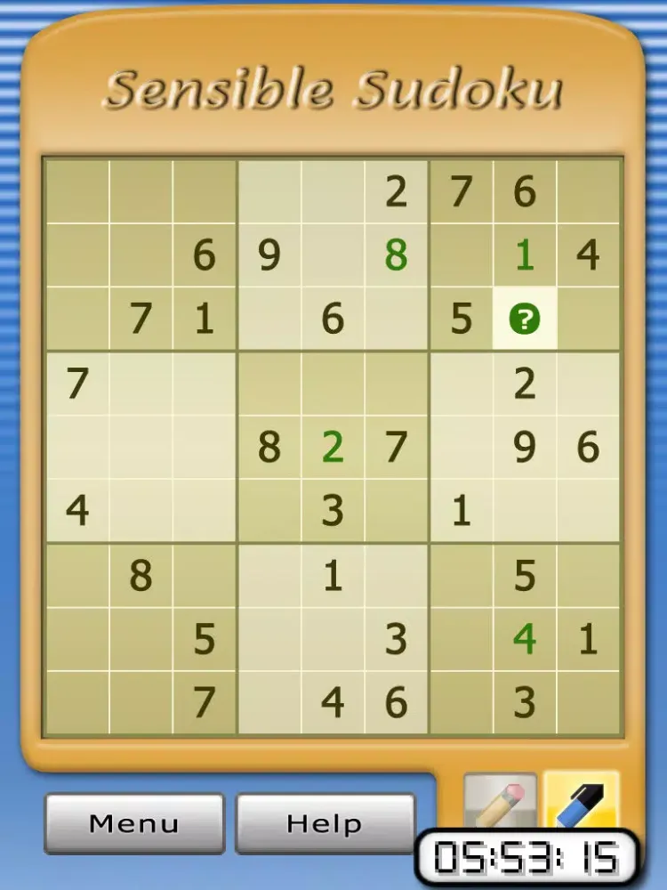 Sensible Sudoku Lite iPad 應用截圖