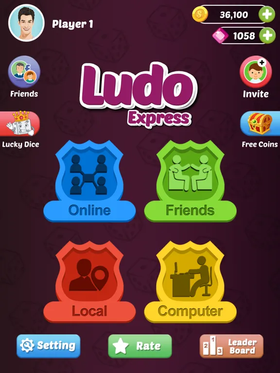 Ludo Game : Onilne King Star iPad  スクリーンショット
