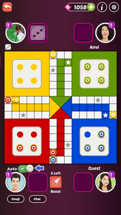 Ludo Game : Onilne King Star スクリーンショット