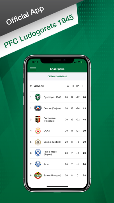 Скриншоты PFC Ludogorets 1945