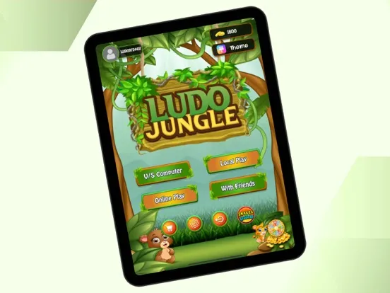Captures d'écran de Ludo Jungle iPad 