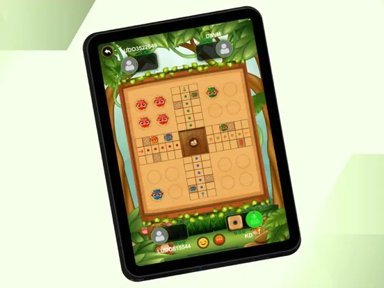 Captures d'écran de Ludo Jungle iPad 