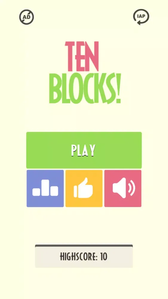 Puzzle Ten Blocks स्क्रीनशॉट