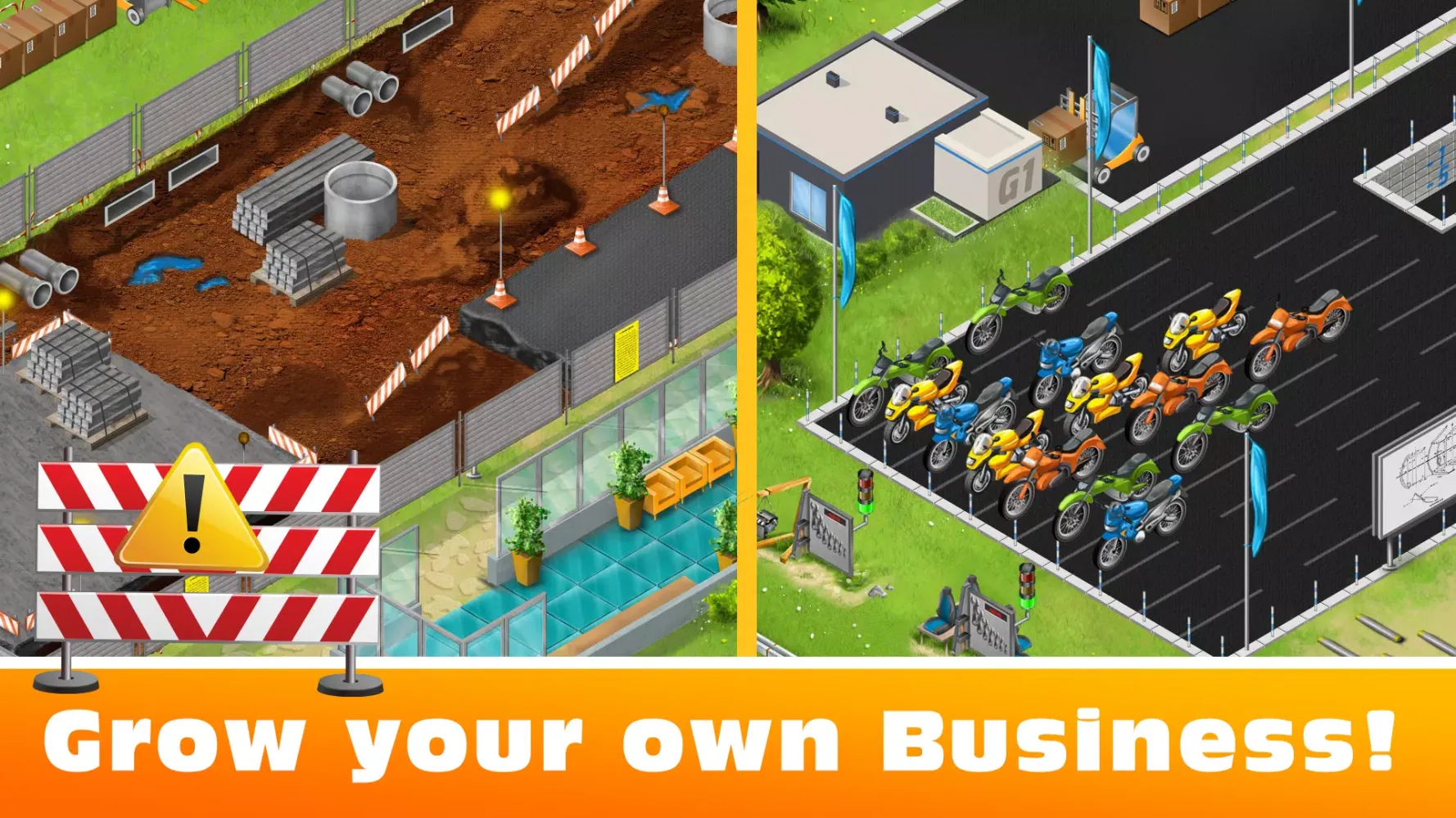 Idle Motorcycle Factory应用截图