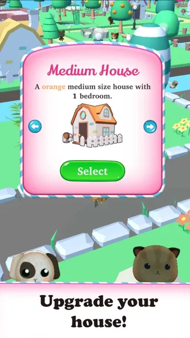 Animal Ville - Match 3 Puzzle سکرین شاٹس