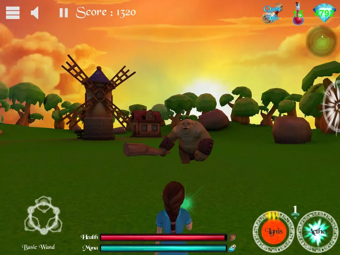 The Sorcerers Scroll iPad  스크린샷