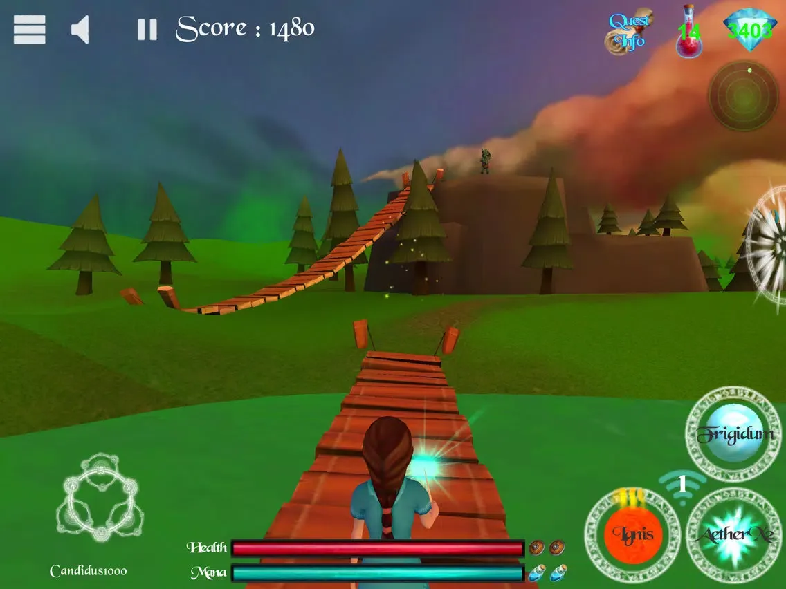 The Sorcerers Scroll iPad  스크린샷