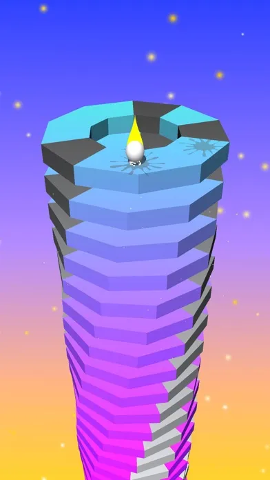 ภาพหน้าจอของ Crush Ball - Smash Color Stack