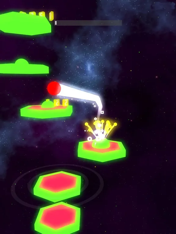 Captures d'écran de Jump Ball - Tiles Hop Ball iPad 