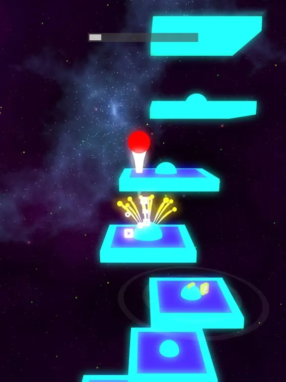 Captures d'écran de Jump Ball - Tiles Hop Ball iPad 