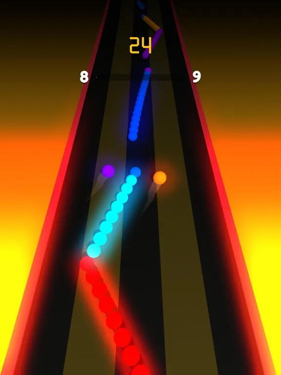 Color Ball Run iPad  Screenshots