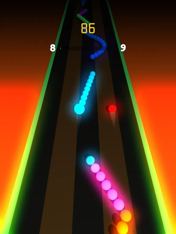 Color Ball Run iPad  Screenshots