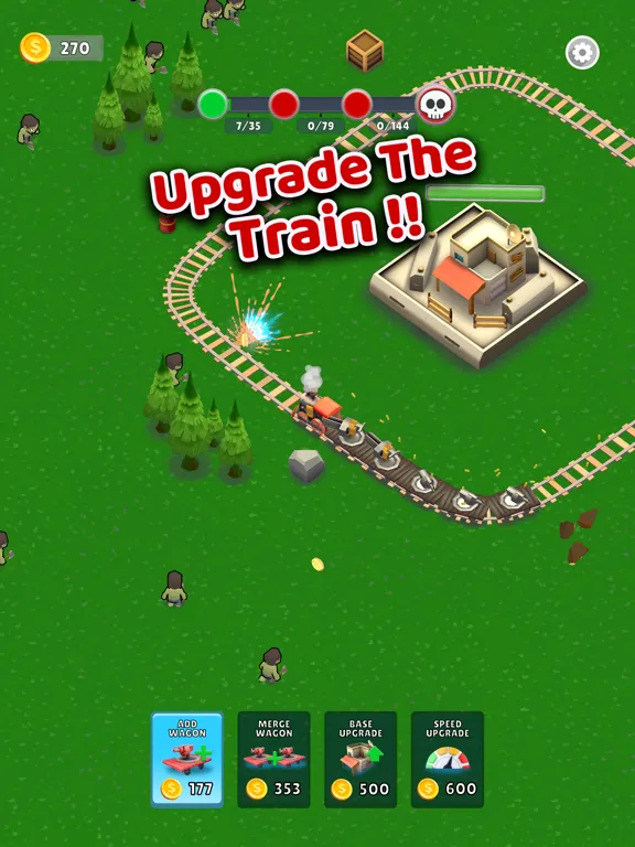 Shooter Train iPad  স্ক্রিনশট