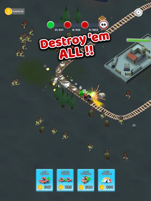 Shooter Train iPad  স্ক্রিনশট