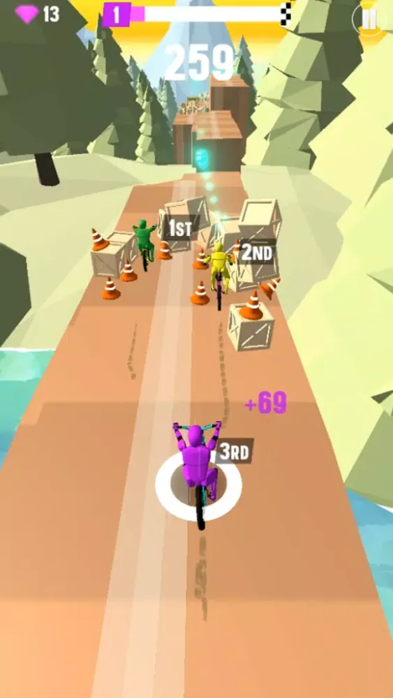 Captures d'écran de Sky Bicycle