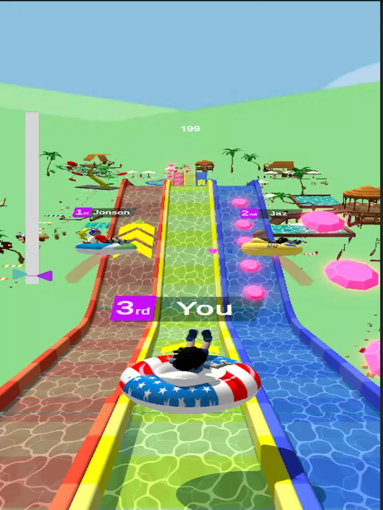 Screenshot di Waterslides.io iPad 