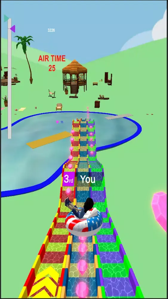 Screenshot di Waterslides.io