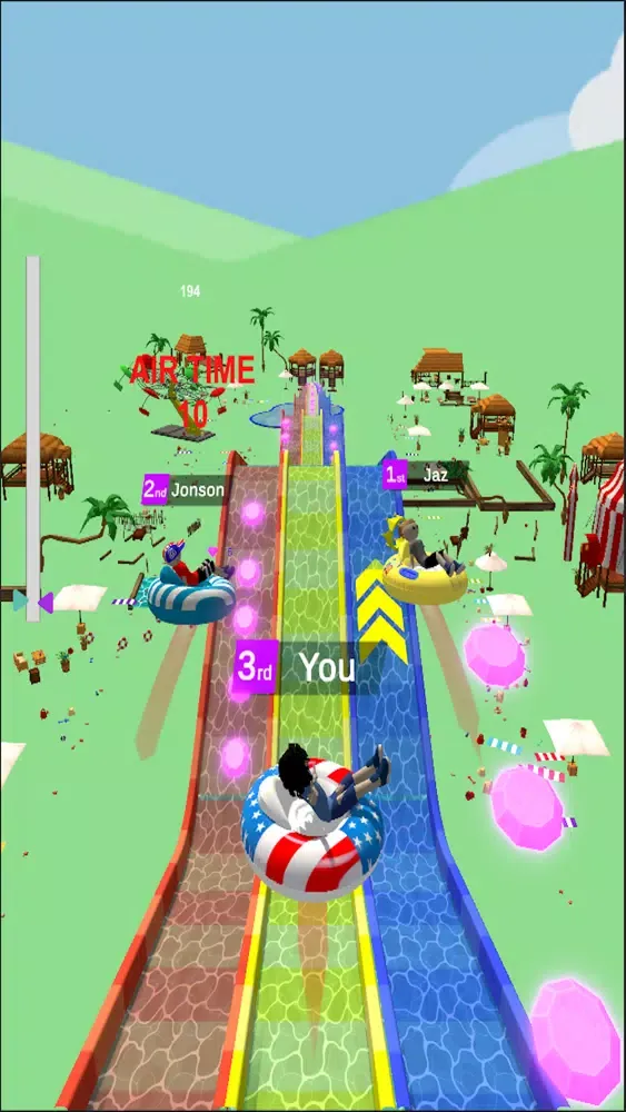Screenshot di Waterslides.io