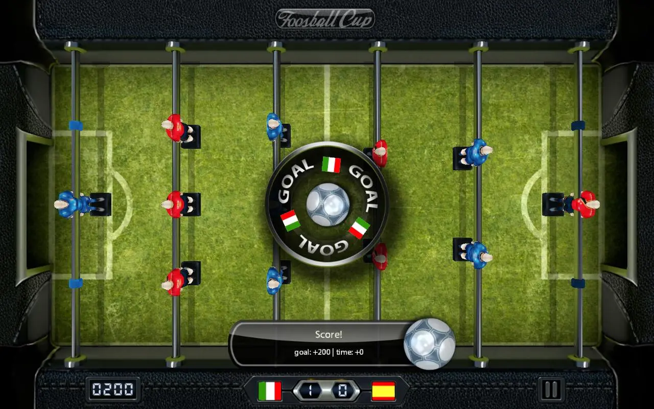 Скриншоты Foosball cup